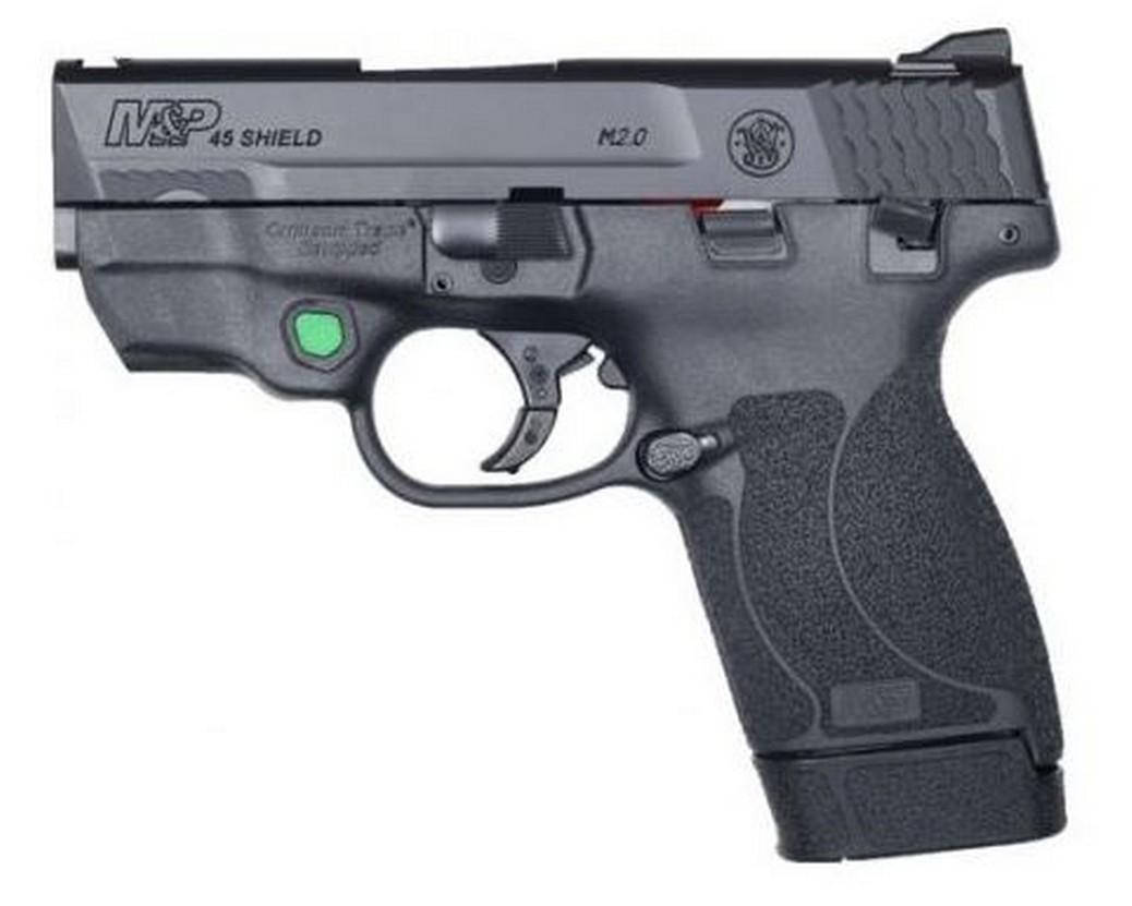 Smith & Wesson M&P Shield .45ACP with CTC Green Laser - Four Score and ...